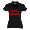 Women's corporate top keyhole neck (regular fit) Thumbnail