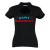 Women's corporate top keyhole neck (regular fit) Thumbnail