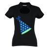 Women's corporate top keyhole neck (regular fit) Thumbnail