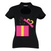 Women's corporate top keyhole neck (regular fit) Thumbnail
