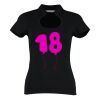 Women's corporate top keyhole neck (regular fit) Thumbnail