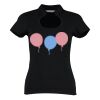 Women's corporate top keyhole neck (regular fit) Thumbnail