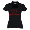 Women's corporate top keyhole neck (regular fit) Thumbnail
