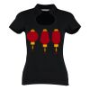 Women's corporate top keyhole neck (regular fit) Thumbnail