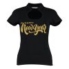 Women's corporate top keyhole neck (regular fit) Thumbnail
