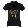 Women's corporate top keyhole neck (regular fit) Thumbnail
