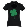 Women's corporate top keyhole neck (regular fit) Thumbnail