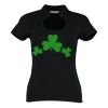 Women's corporate top keyhole neck (regular fit) Thumbnail