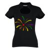 Women's corporate top keyhole neck (regular fit) Thumbnail