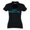 Women's corporate top keyhole neck (regular fit) Thumbnail