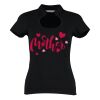 Women's corporate top keyhole neck (regular fit) Thumbnail