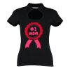Women's corporate top keyhole neck (regular fit) Thumbnail