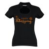 Women's corporate top keyhole neck (regular fit) Thumbnail