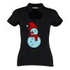Women's corporate top keyhole neck (regular fit) Thumbnail