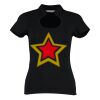 Women's corporate top keyhole neck (regular fit) Thumbnail