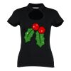 Women's corporate top keyhole neck (regular fit) Thumbnail