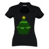 Women's corporate top keyhole neck (regular fit) Thumbnail