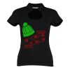 Women's corporate top keyhole neck (regular fit) Thumbnail