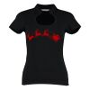 Women's corporate top keyhole neck (regular fit) Thumbnail