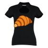 Women's corporate top keyhole neck (regular fit) Thumbnail