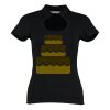 Women's corporate top keyhole neck (regular fit) Thumbnail
