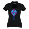 Women's corporate top keyhole neck (regular fit) Thumbnail