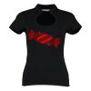 Women's corporate top keyhole neck (regular fit) Thumbnail