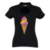 Women's corporate top keyhole neck (regular fit) Thumbnail
