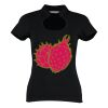 Women's corporate top keyhole neck (regular fit) Thumbnail