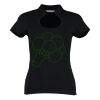 Women's corporate top keyhole neck (regular fit) Thumbnail