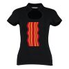 Women's corporate top keyhole neck (regular fit) Thumbnail