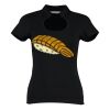 Women's corporate top keyhole neck (regular fit) Thumbnail
