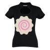 Women's corporate top keyhole neck (regular fit) Thumbnail