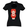 Women's corporate top keyhole neck (regular fit) Thumbnail