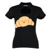 Women's corporate top keyhole neck (regular fit) Thumbnail