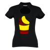 Women's corporate top keyhole neck (regular fit) Thumbnail