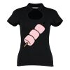 Women's corporate top keyhole neck (regular fit) Thumbnail