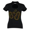 Women's corporate top keyhole neck (regular fit) Thumbnail