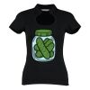 Women's corporate top keyhole neck (regular fit) Thumbnail