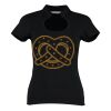 Women's corporate top keyhole neck (regular fit) Thumbnail