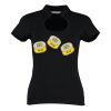 Women's corporate top keyhole neck (regular fit) Thumbnail