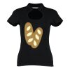 Women's corporate top keyhole neck (regular fit) Thumbnail