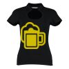 Women's corporate top keyhole neck (regular fit) Thumbnail