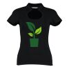 Women's corporate top keyhole neck (regular fit) Thumbnail