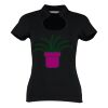 Women's corporate top keyhole neck (regular fit) Thumbnail