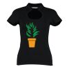 Women's corporate top keyhole neck (regular fit) Thumbnail