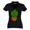 Women's corporate top keyhole neck (regular fit) Thumbnail