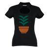 Women's corporate top keyhole neck (regular fit) Thumbnail