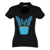 Women's corporate top keyhole neck (regular fit) Thumbnail