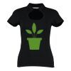 Women's corporate top keyhole neck (regular fit) Thumbnail
